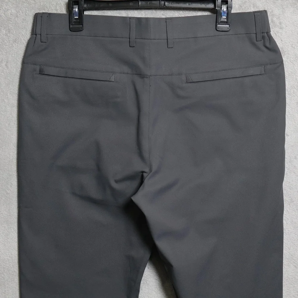 Jack Archer Pants Mens 34x31 Charcoal Gray Jetsetter Tech Chino Golf Preppy